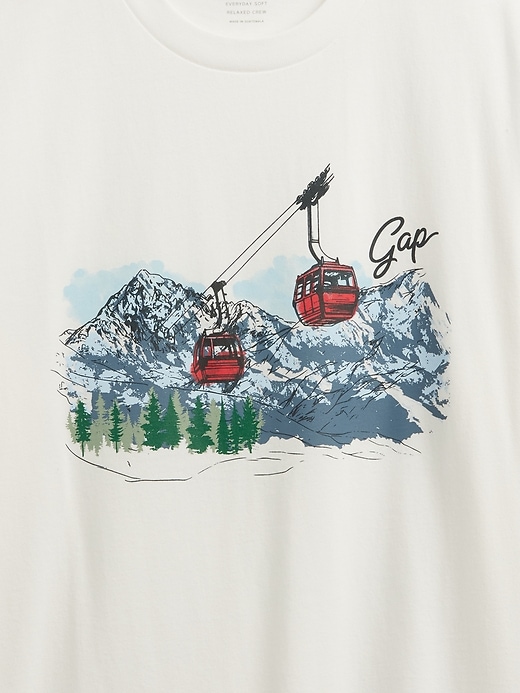 Image number 4 showing, Relaxed Gap Graphic T-Shirt