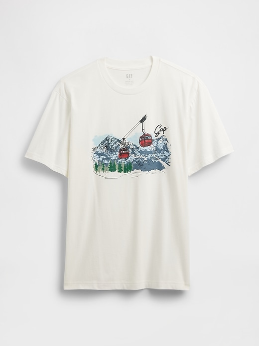 Image number 5 showing, Relaxed Gap Graphic T-Shirt