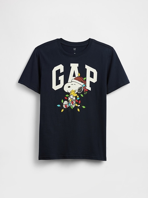 Image number 1 showing, GapKids &#124 Peanuts Logo T-Shirt