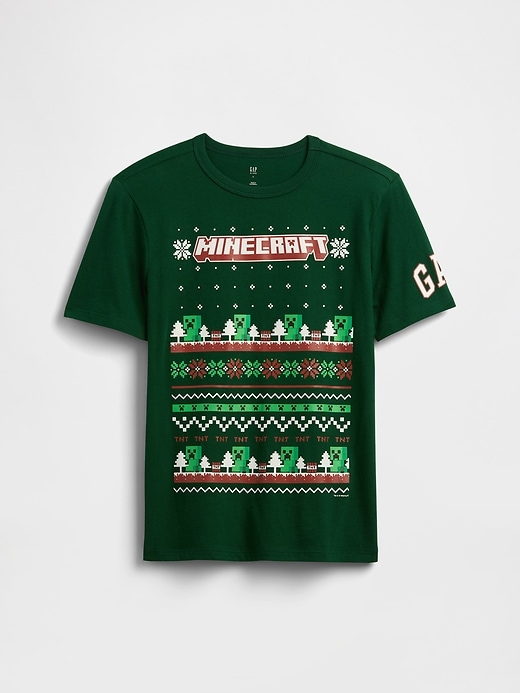 Image number 1 showing, GapKids &#124 Minecraft Graphic T-Shirt