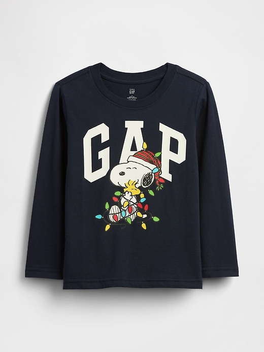Image number 1 showing, babyGap &#124 Peanuts Logo T-Shirt