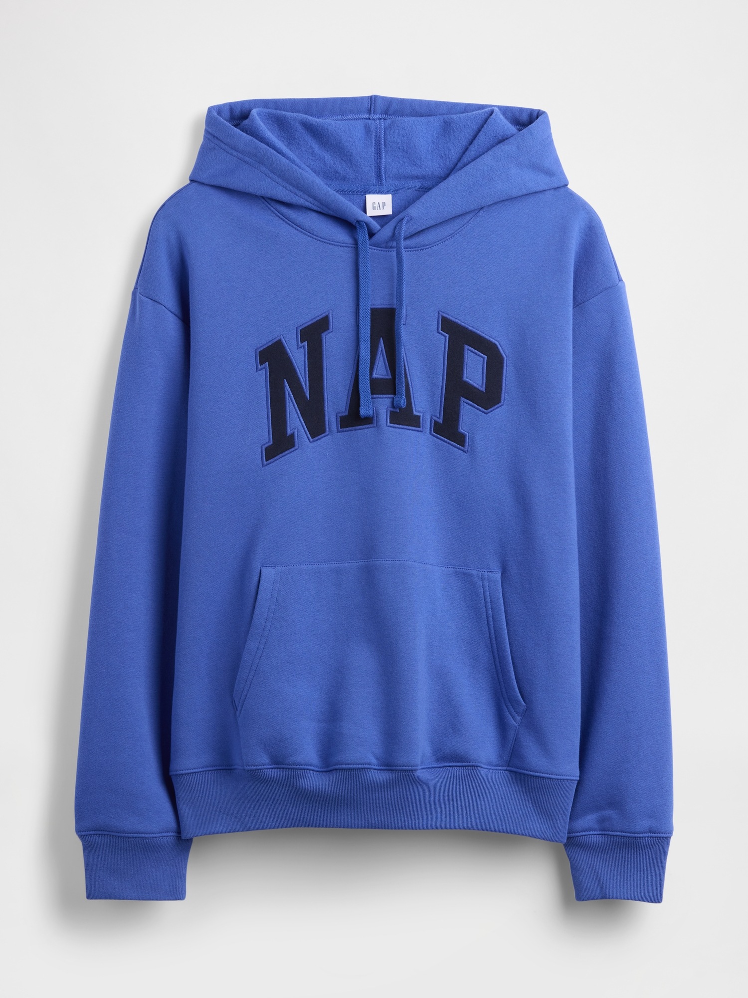 Gap Factory Oversized Gap Nap Logo Hoodie In Blue