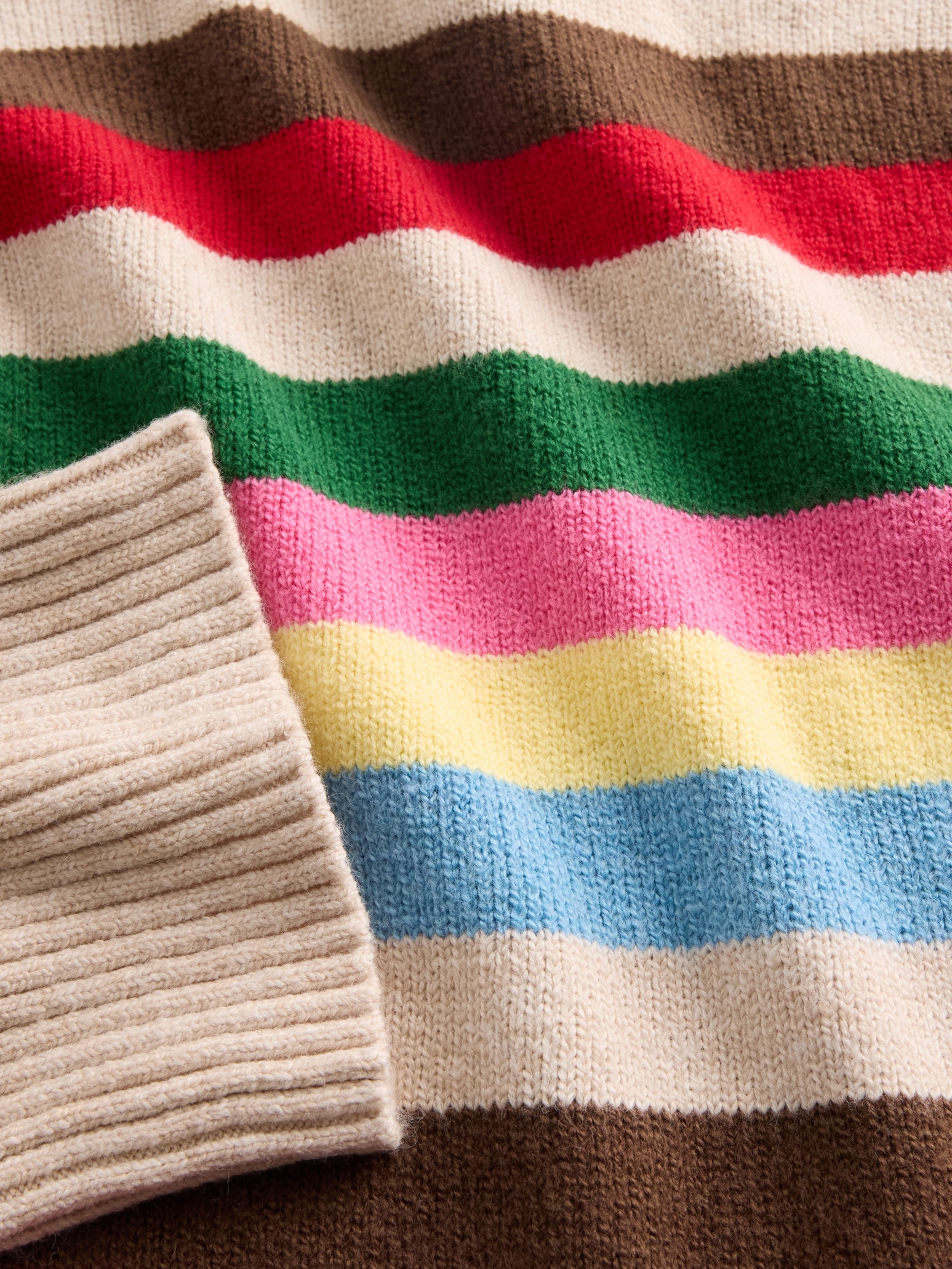 Gap Factory Cashsoft Relaxed Crewneck Tunic Sweater In Multi