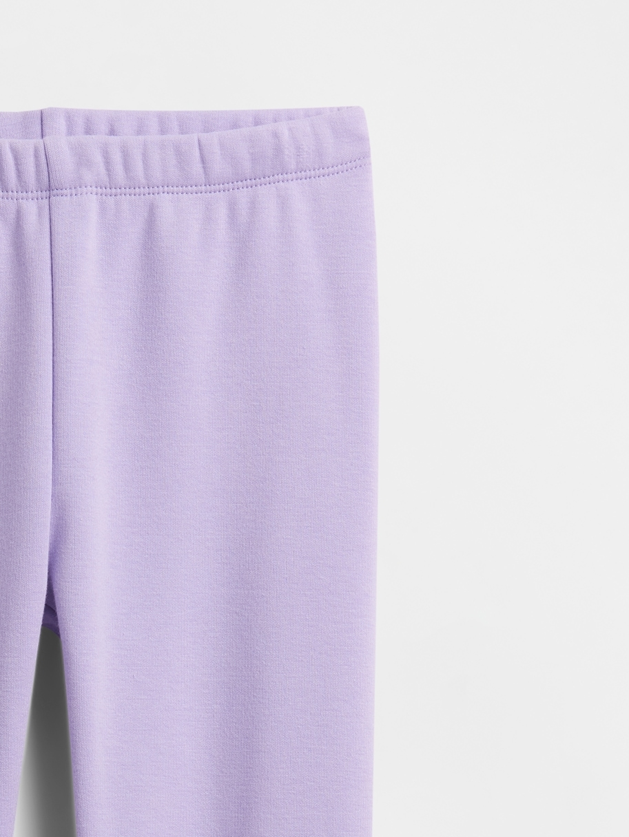 Gap Factory Kids Cozy-stretch Leggings In Purple