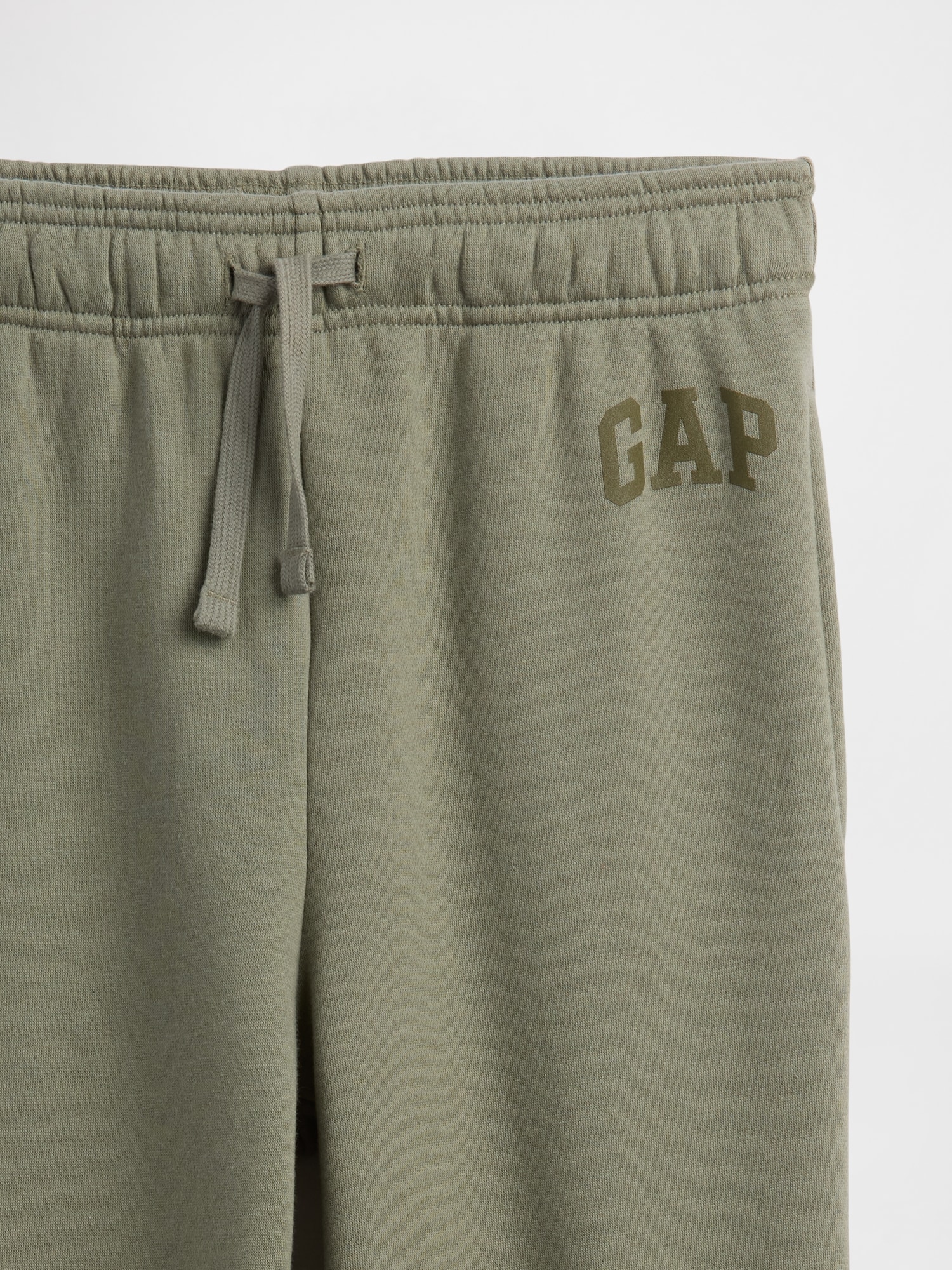 Gap Factory Kids Relaxed Gap Logo Joggers In Green
