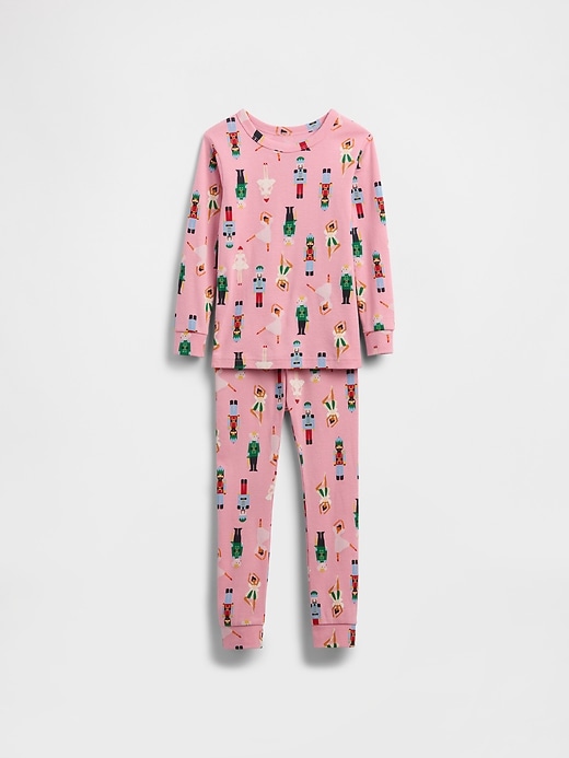 Image number 1 showing, Kids & babyGap 100% Organic Cotton Holiday PJ Set