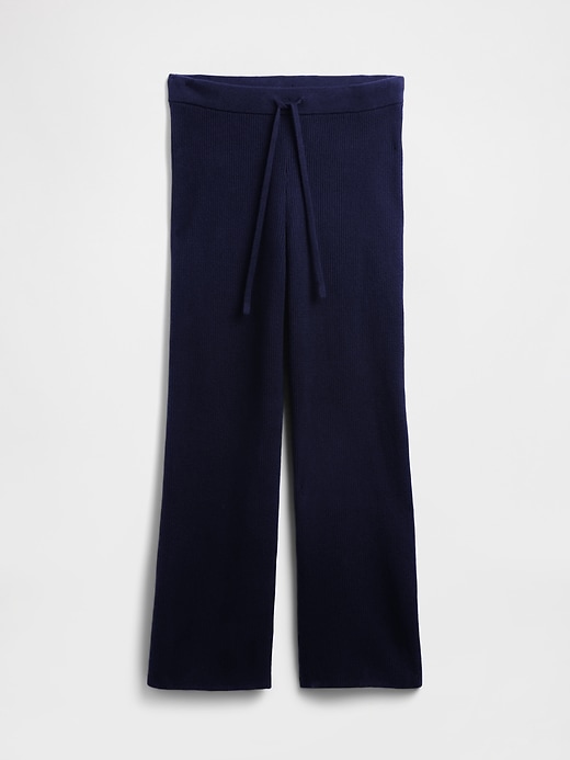 Image number 7 showing, CashSoft Relaxed Ribbed Sweater Pants