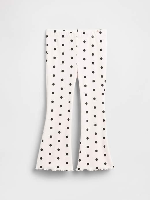 Image number 1 showing, babyGap Pull-On Ribbed Flare Leggings