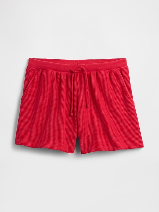 Image number 4 showing, Waffle-Knit PJ Shorts