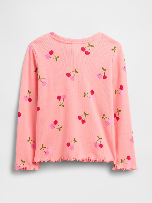 Image number 2 showing, babyGap Ribbed Print T-Shirt