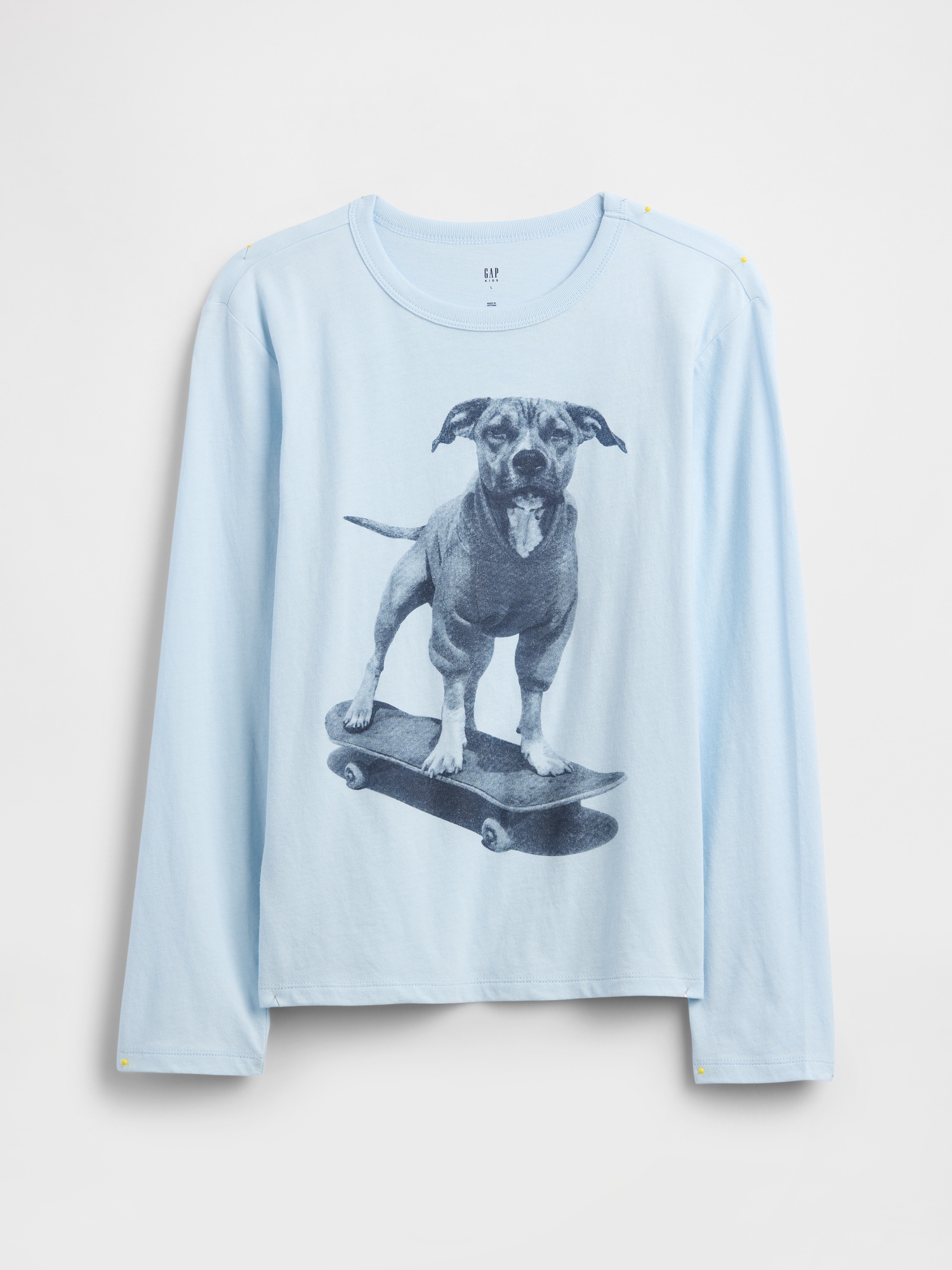 Kids Graphic T-Shirt - Blue Dog