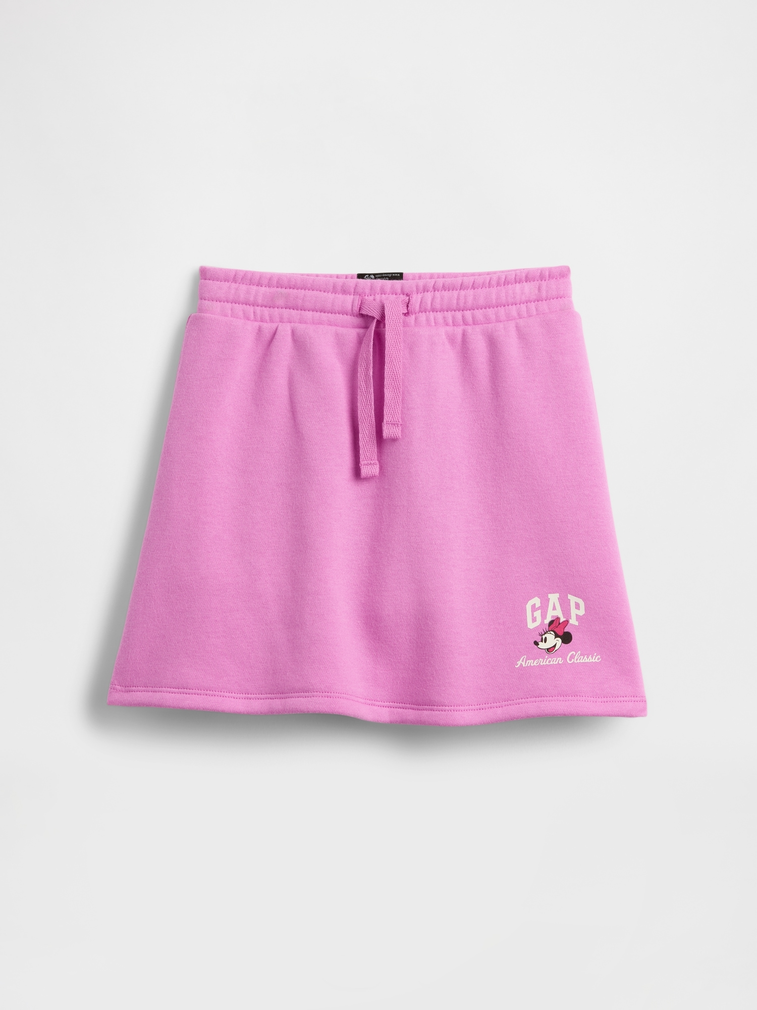 babyGap × Disney Minnie Mouse Pull-On Logo Skort - Disney Family Pink Glow