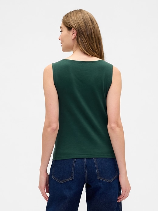Image number 2 showing, Boatneck Tank Top