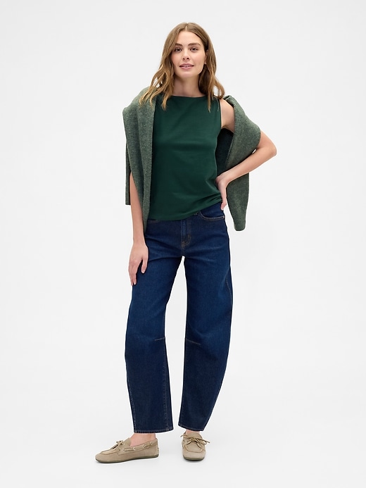 Image number 3 showing, Boatneck Tank Top