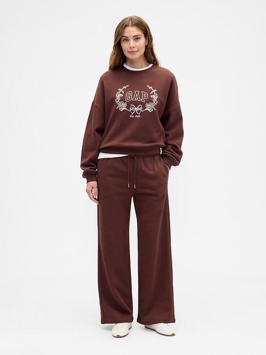 Image number 3 showing, Oversized Wedge Gap Logo Sweatshirt
