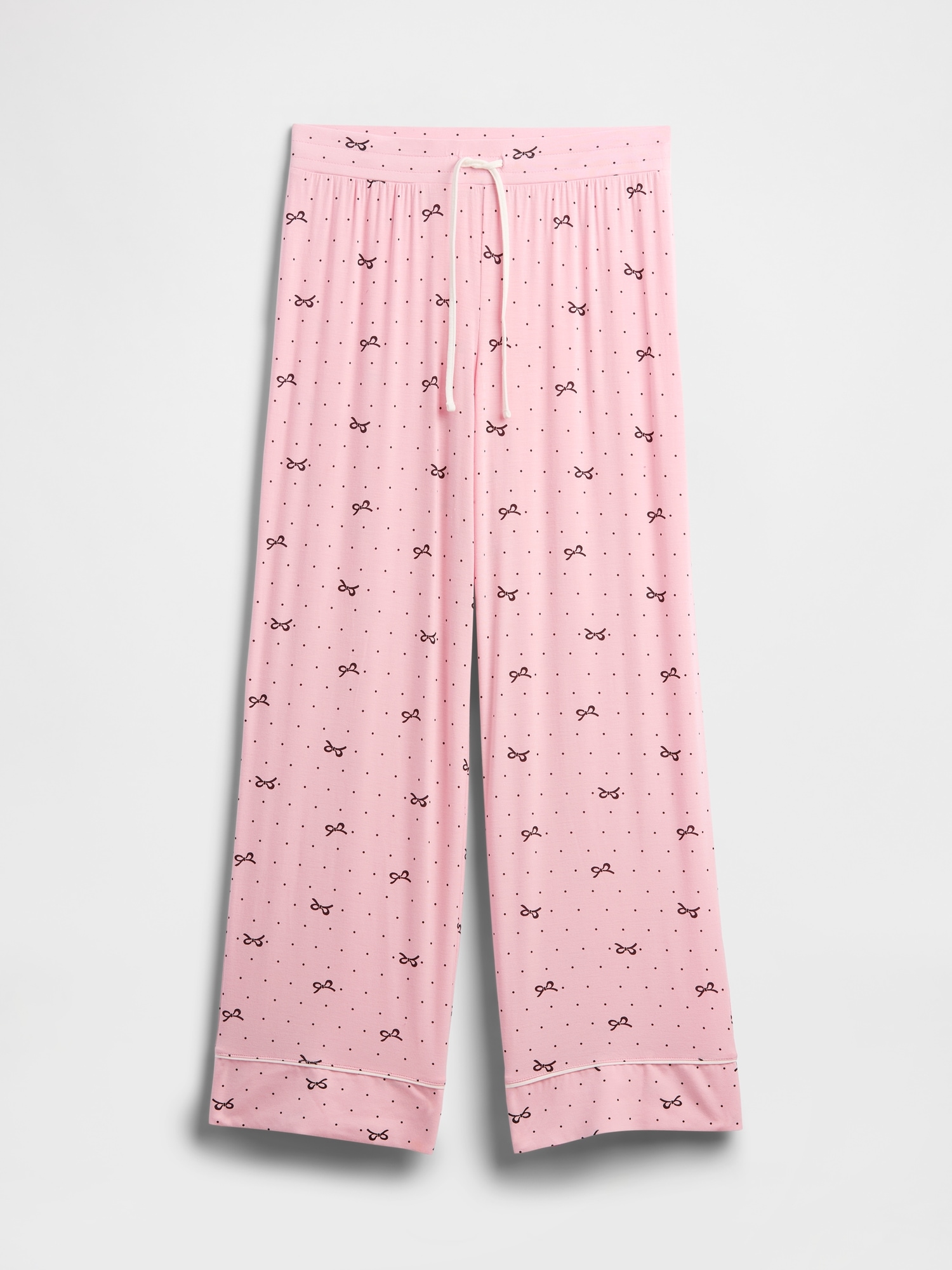 Gap Factory Modal Wide-leg Pj Pants In Pink