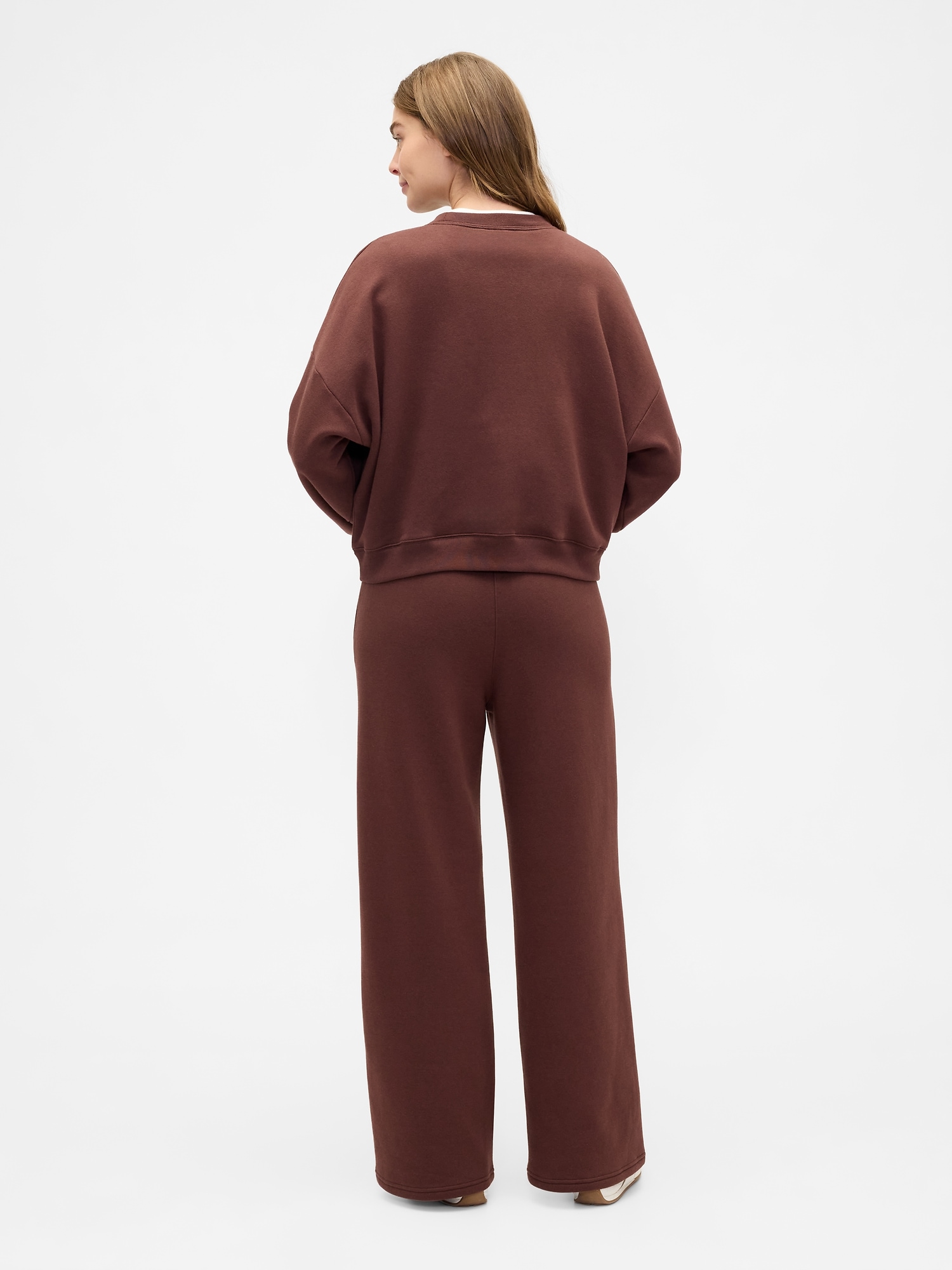 Relaxed Straight-Leg Sweatpants