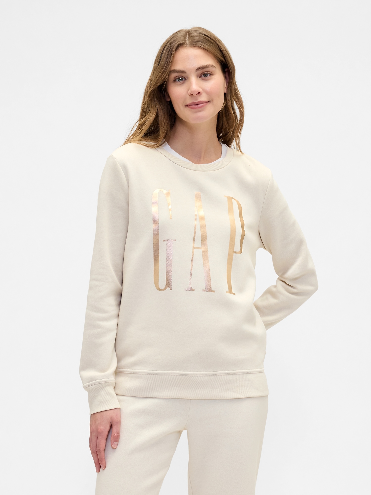 Relaxed Gap Logo Sweatshirt - Chino Logo