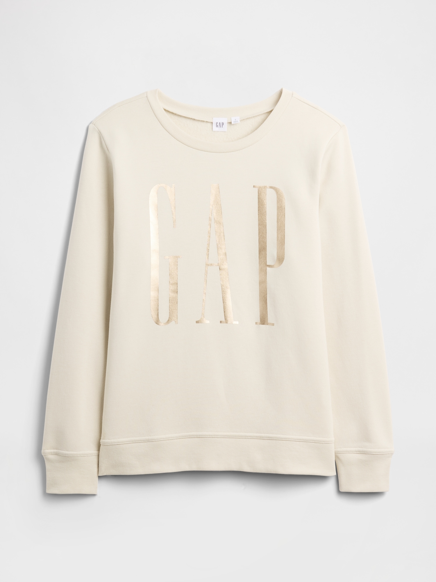Gap Factory Relaxed Gap Logo Sweatshirt In Neutral