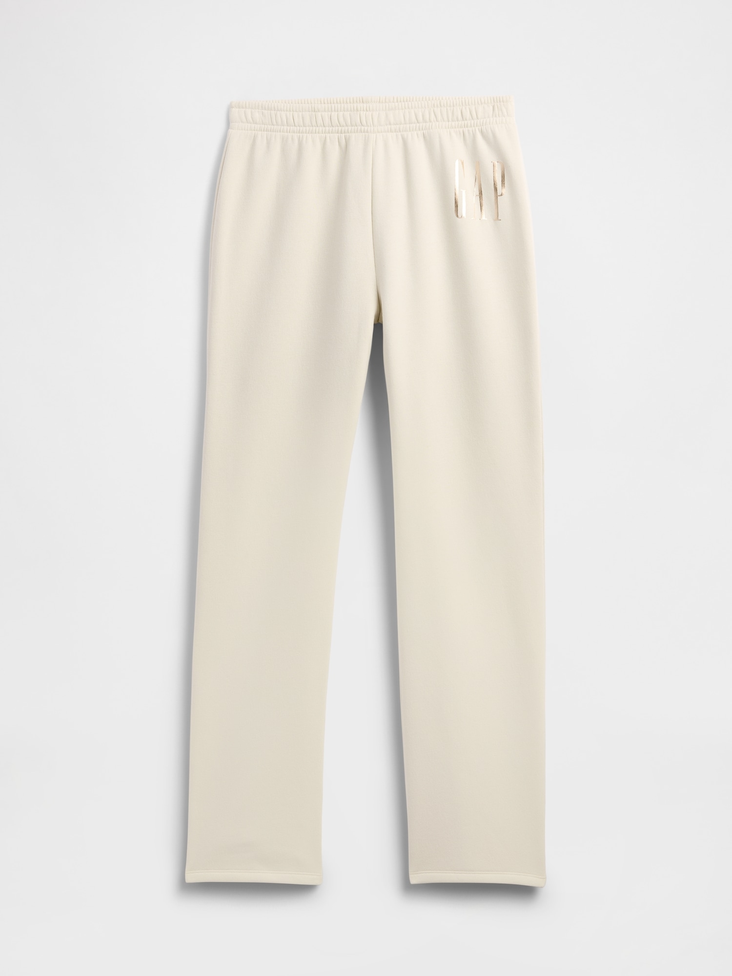 Gap Factory Gap Logo Pull-on Slim Sweatpants In Neutral