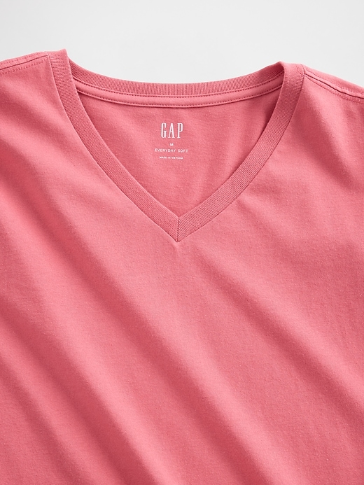 Image number 4 showing, Everyday Soft V-Neck T-Shirt