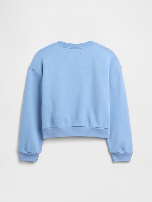 Image number 2 showing, GapKids × Disney Oversized Wedge Logo Sweatshirt
