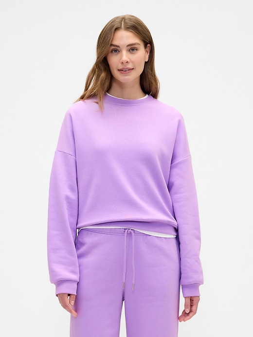 Image number 1 showing, Relaxed Wedge Crewneck Sweatshirt