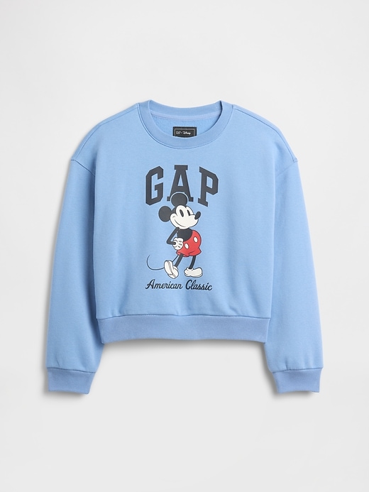 Image number 1 showing, GapKids × Disney Oversized Wedge Logo Sweatshirt