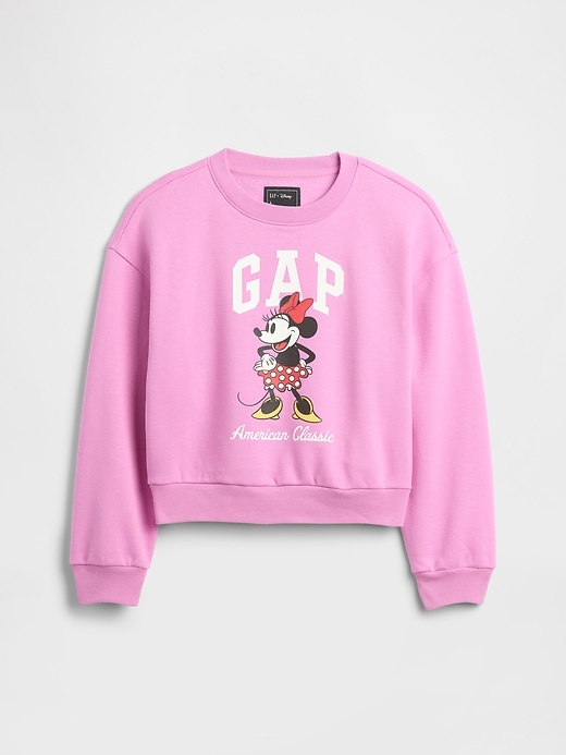 Image number 1 showing, GapKids × Disney Oversized Wedge Logo Sweatshirt
