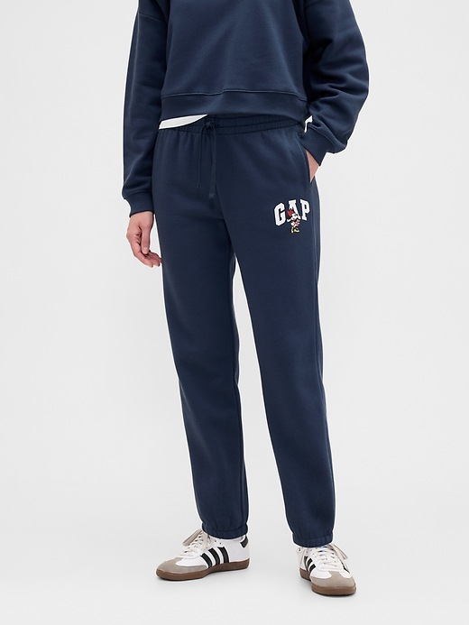 Image number 3 showing, Gap &#215 Disney Minnie Mouse Logo Joggers