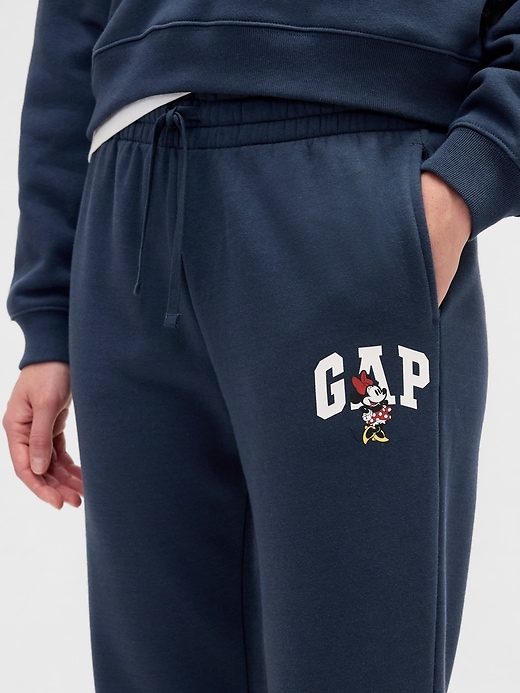 Image number 4 showing, Gap &#215 Disney Minnie Mouse Logo Joggers
