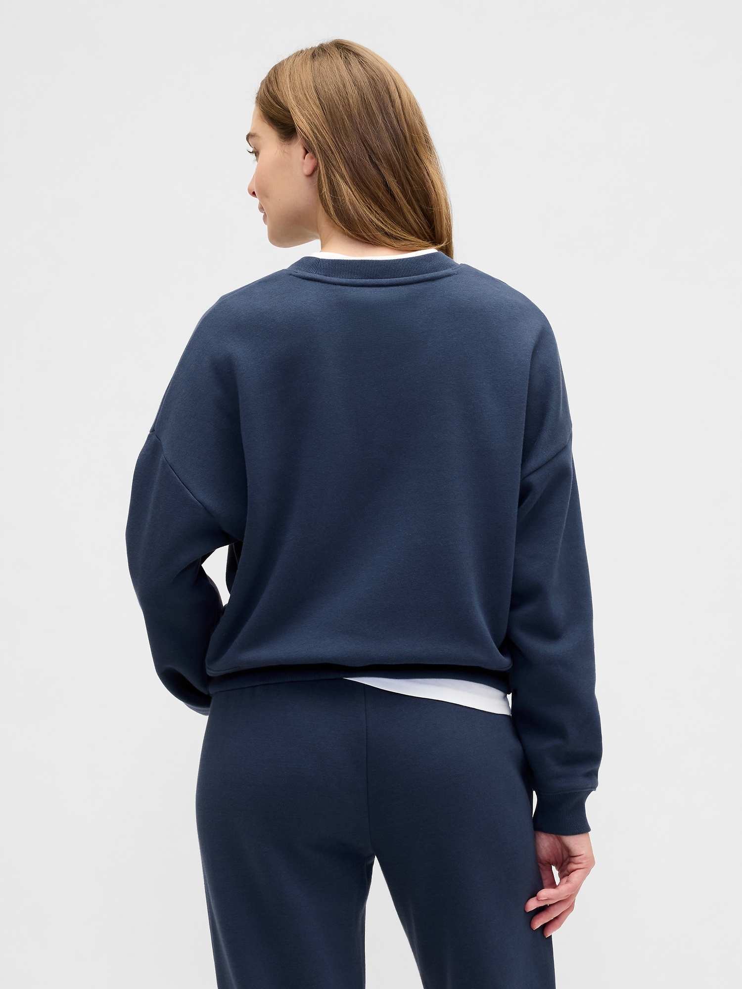 Gap Factory Gap × Disney Minnie Mouse Oversized Logo Sweatshirt In Black