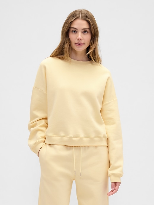 Image number 1 showing, Relaxed Wedge Crewneck Sweatshirt