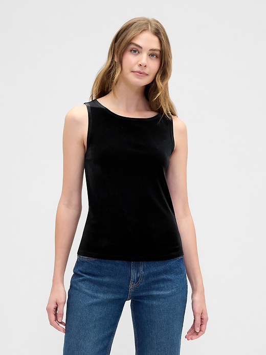 Image number 1 showing, Boatneck Tank Top