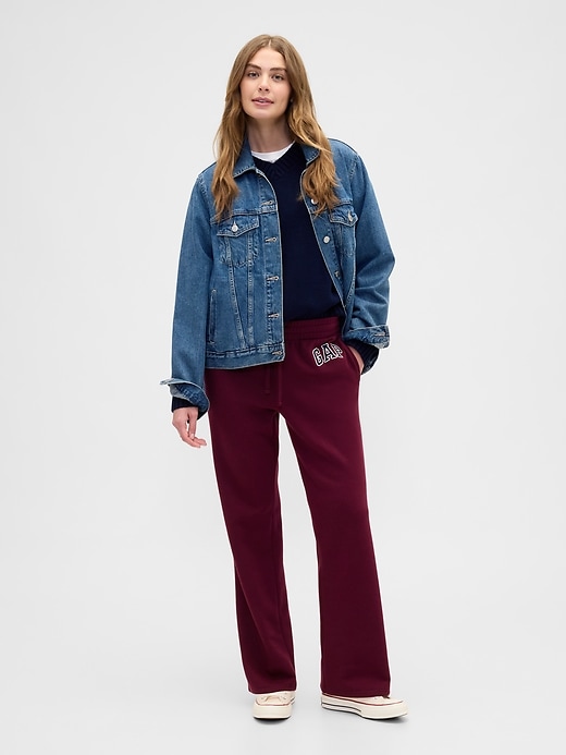 Image number 1 showing, Gap Logo Straight Sweatpants