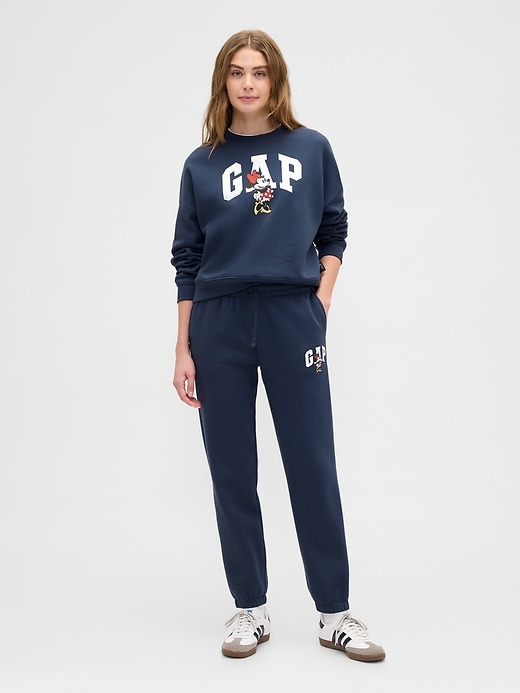 Image number 1 showing, Gap &#215 Disney Minnie Mouse Logo Joggers