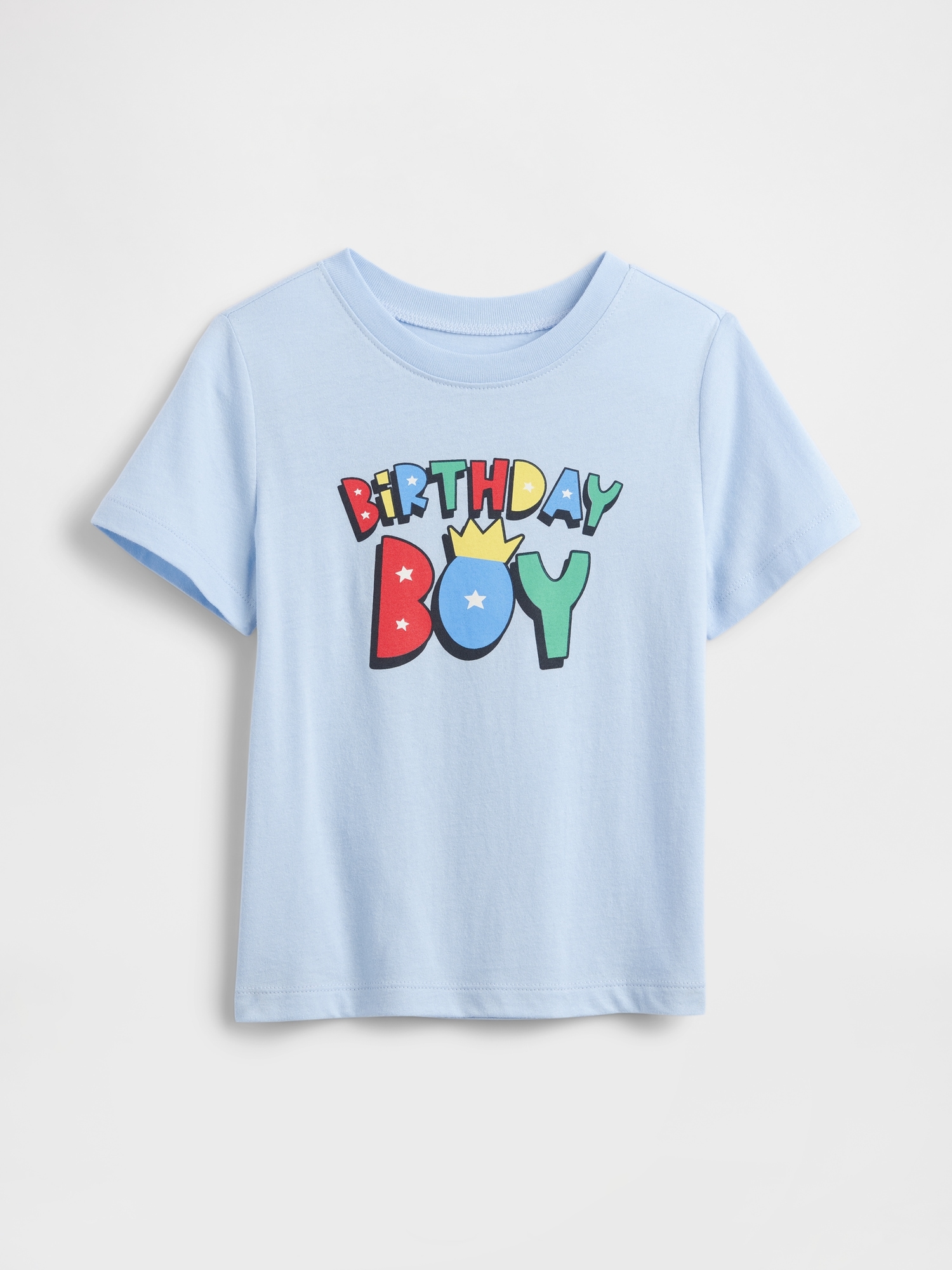 babyGap B-Day Graphic T-Shirt - Cerulean Blue