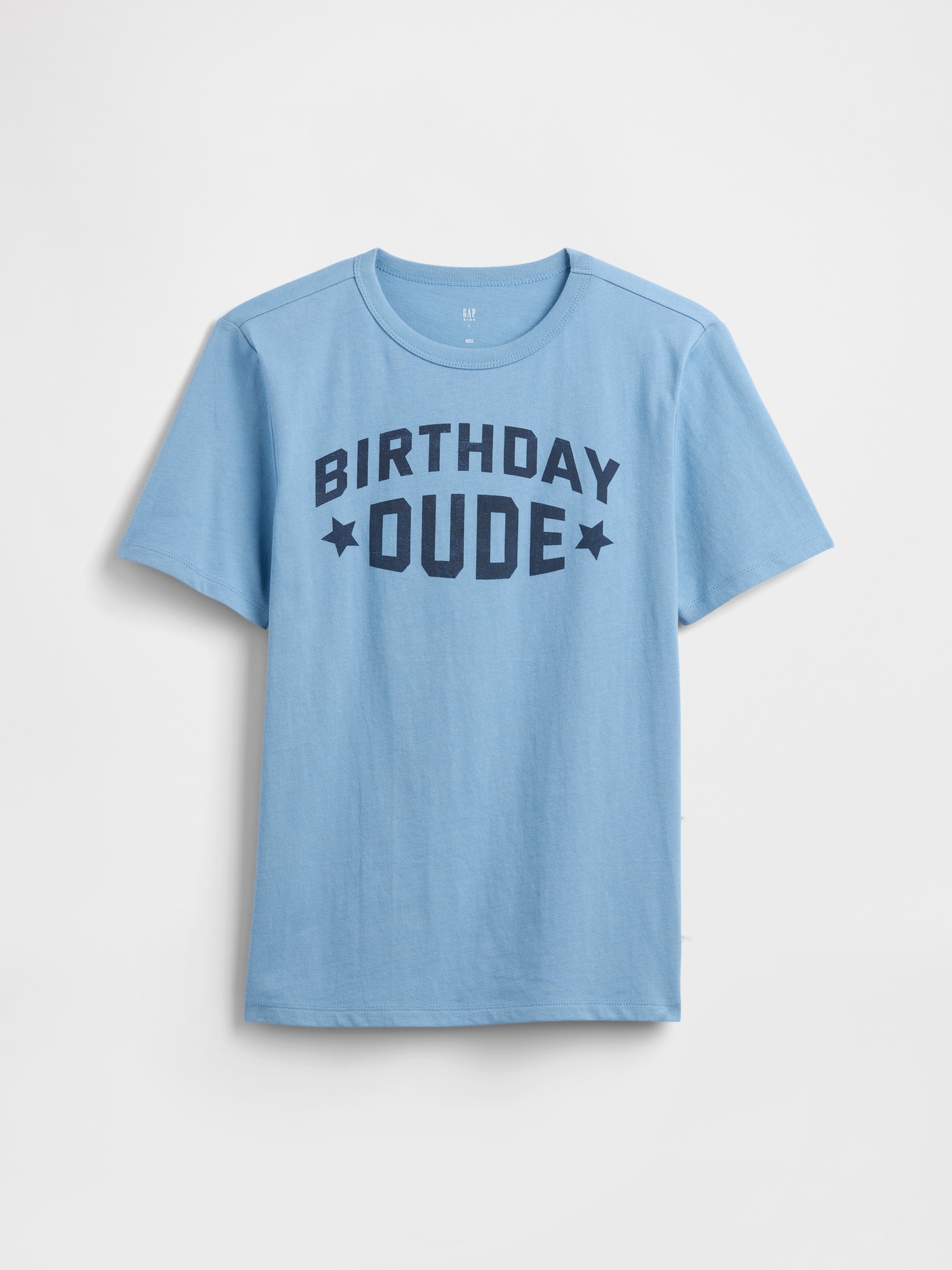 Kids Graphic T-Shirt - Blue Stone