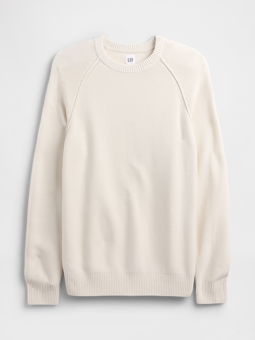 Image number 5 showing, Garter Crewneck Sweater