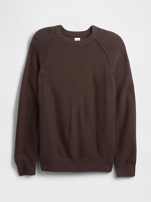 Image number 4 showing, Garter Crewneck Sweater