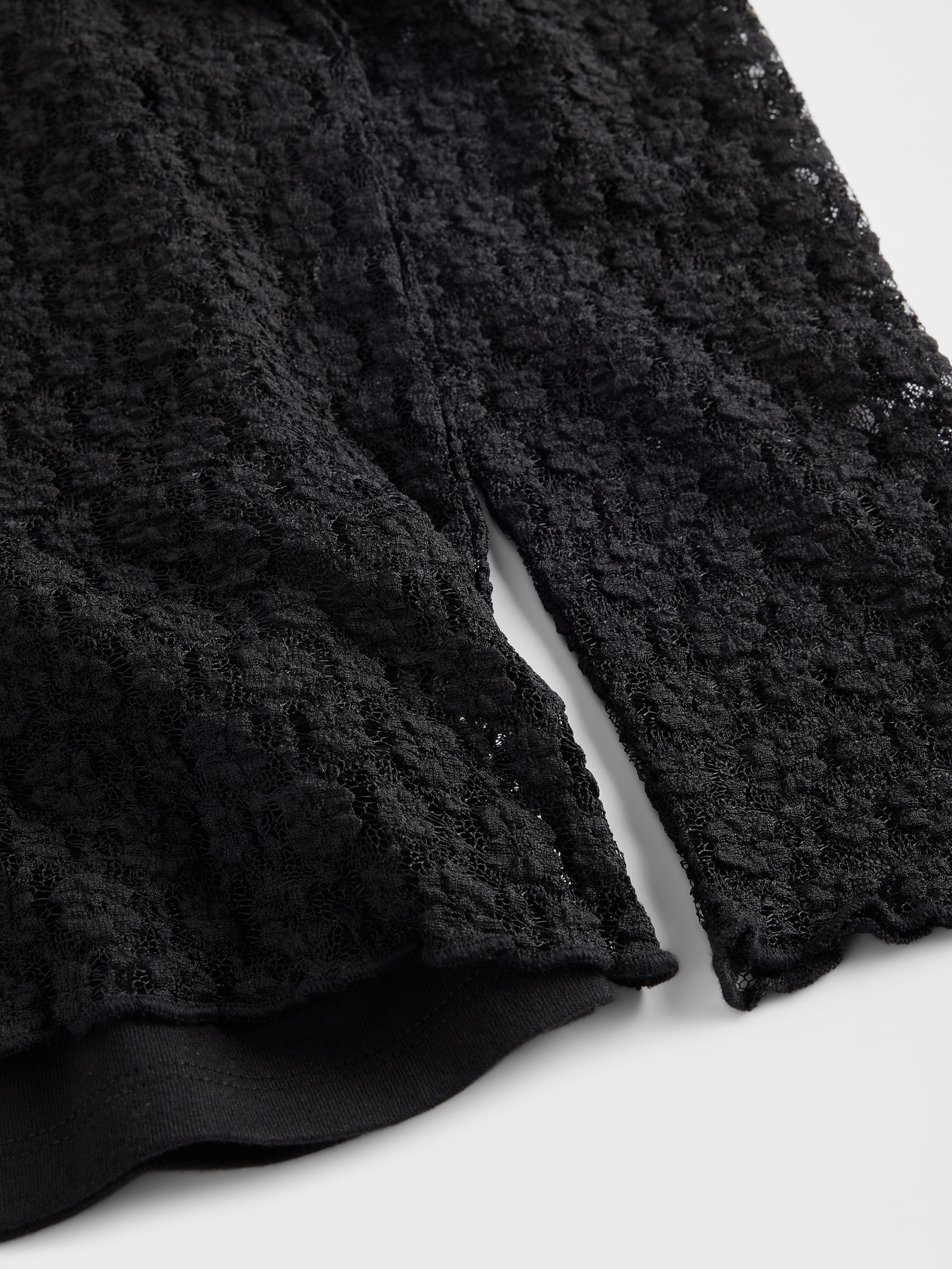 Gap Factory Kids Lace Top In Black