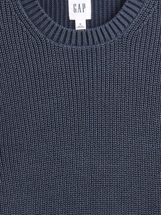 Image number 4 showing, Relaxed Plaited Crewneck Sweater