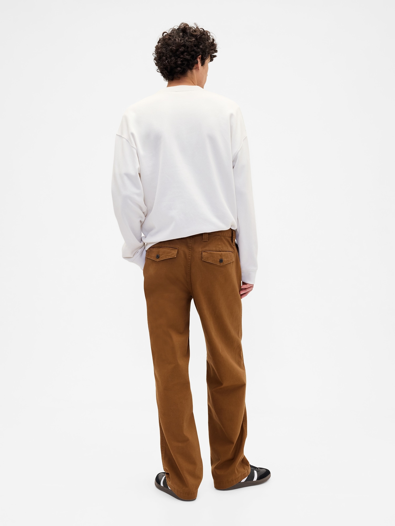 Relaxed Khakis