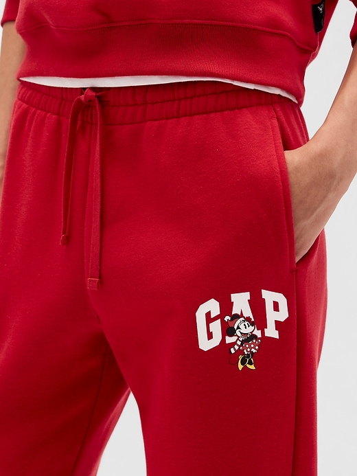 Image number 4 showing, Gap &#215 Disney Minnie Mouse Logo Joggers