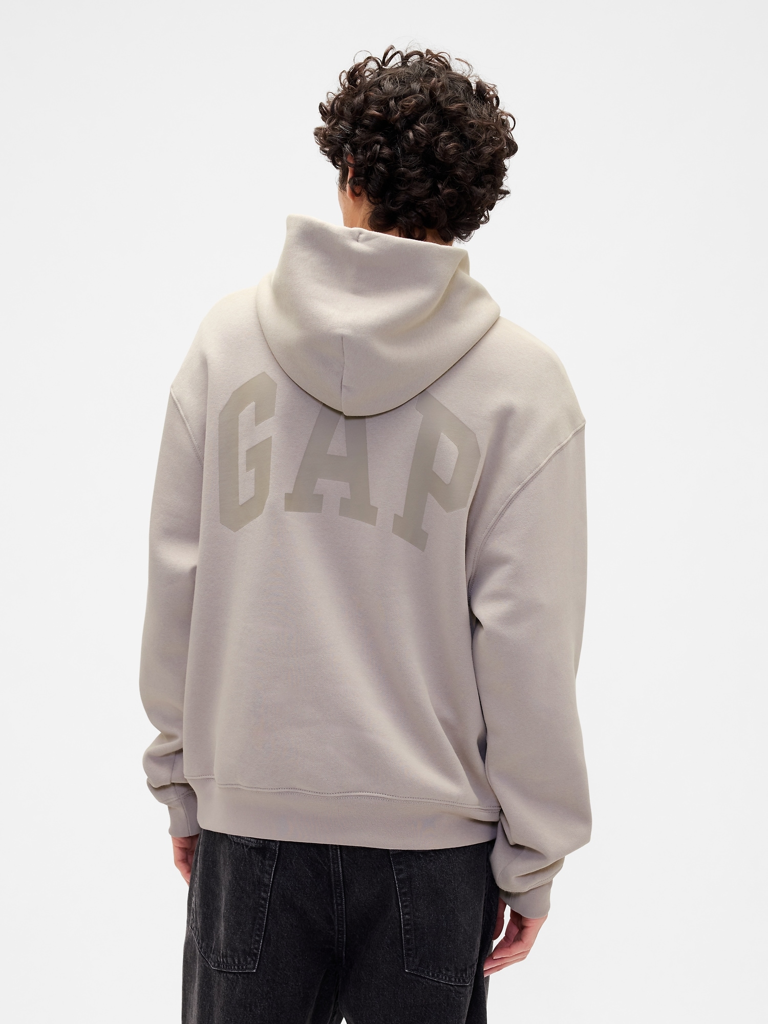 Gap Factory Oversized Gap Mini-logo Hoodie In Animal Print