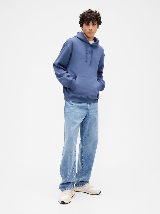 Image number 3 showing, Oversized Gap Mini-Logo Hoodie
