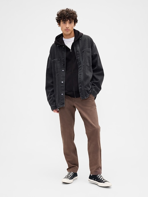 Image number 1 showing, GapFlex Essential Khakis in Slim Fit