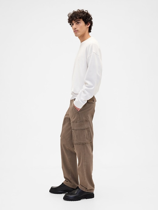 Image number 4 showing, GapFlex Essential Straight Cargo Pants