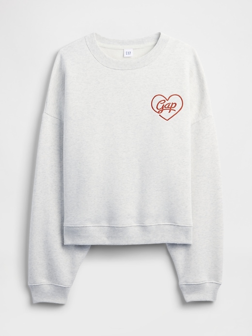 Image number 5 showing, Oversized Holiday Graphic Sweatshirt