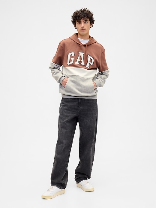 Image number 3 showing, Relaxed Gap Logo Colorblock Hoodie